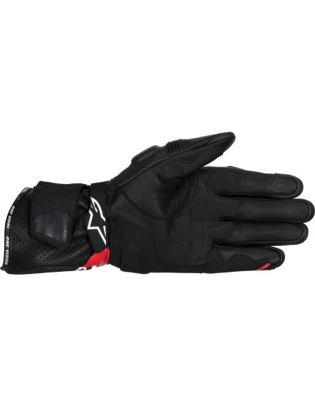 Guantes Alpinestars SP-3 | Negro-rojo brillante-blanco