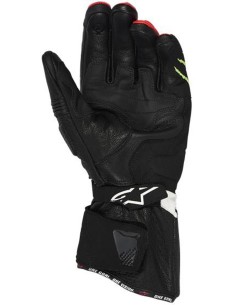 Guantes Alpinestars FQ20 SP-3 Monster | Negro-rojo fluor-blanco 2