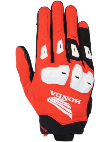 Guantes Alpinestars Honda SP X 3 | Rojo brillante-negro-blanco