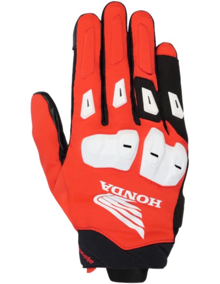 Guantes Alpinestars Honda SP X 3 | Rojo brillante-negro-blanco