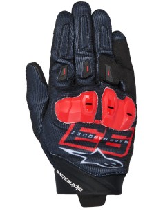 Guantes Alpinestars MM93 SPX 1 | Negro-rojo brillante-blanco
