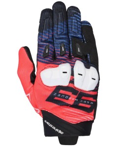 Guantes Alpinestars MM93 SPX 1 | Negro-rojo fluor-azul marino-blanco