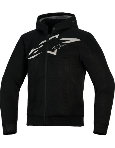 Sudadera Alpinestars Chrome Superairflow | Negro-gris oscuro-blanco