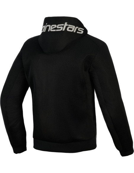 Sudadera Alpinestars Chrome Superairflow | Negro-gris oscuro-blanco
