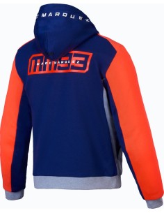 Sudadera Alpinestars MM93 Chrome V2 Sport | Azul marino-gris mezcla-rojo fluor 2