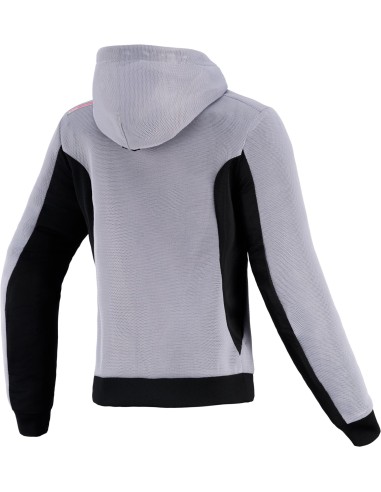 Sudadera Alpinestars Stella Chrome Superairflow | Gris medio-negro-rosa