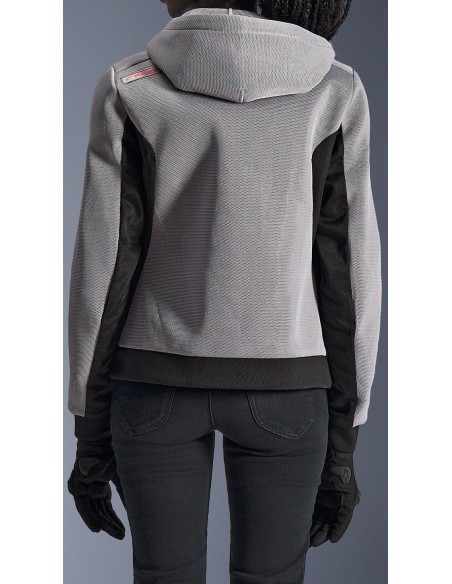 Sudadera Alpinestars Stella Chrome Superairflow | Gris medio-negro-rosa