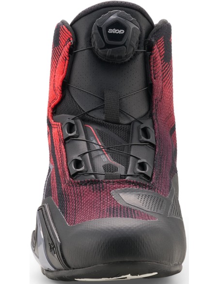 Zapatillas Alpinestars Celer Superair | Negro y rojo brillante