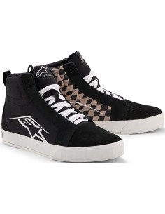 Zapatillas Alpinestars Ride-63 Canvas | Negro-gris-ajedrez
