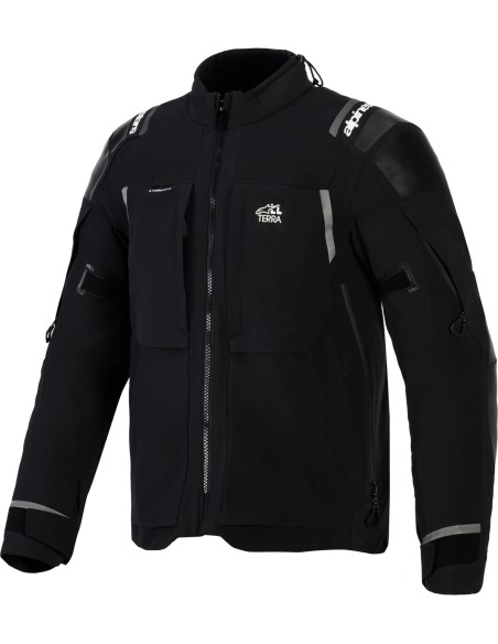 Chaqueta Alpinestars Andes Pro Drystar XF | Negro y gris oscuro