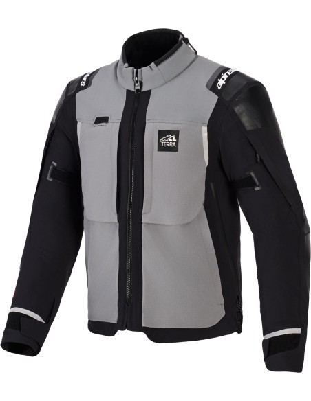 Chaqueta Alpinestars Andes Pro Drystar XF | Gris oscuro y negro