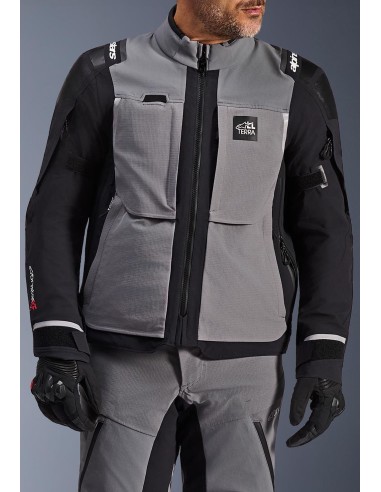 Chaqueta Alpinestars Andes Pro Drystar XF | Gris oscuro y negro