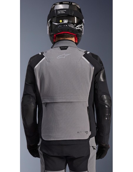 Chaqueta Alpinestars Andes Pro Drystar XF | Gris oscuro y negro