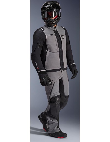 Chaqueta Alpinestars Andes Pro Drystar XF | Gris oscuro y negro