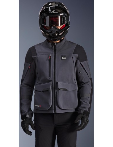 Chaqueta Alpinestars Maxdura Drystar XF Laminated Shell | Gris y negro