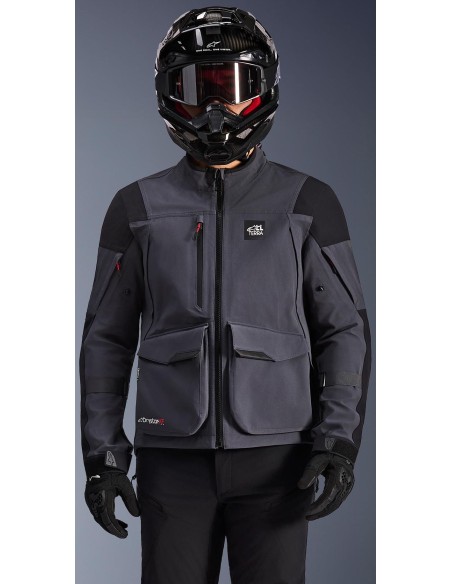 Chaqueta Alpinestars Maxdura Drystar XF Laminated Shell | Gris y negro