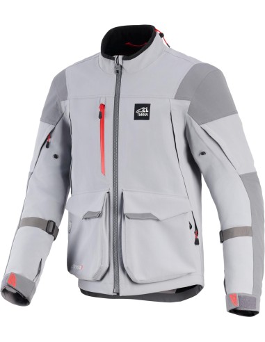 Chaqueta Alpinestars Maxdura Drystar XF Laminated Shell | Gris medio y gris oscuro