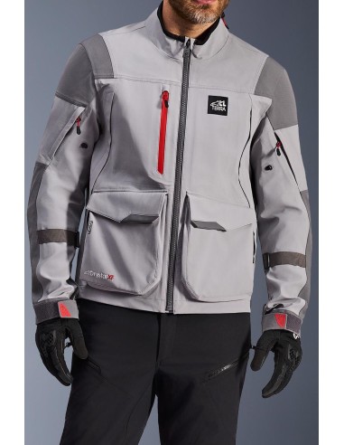 Chaqueta Alpinestars Maxdura Drystar XF Laminated Shell | Gris medio y gris oscuro