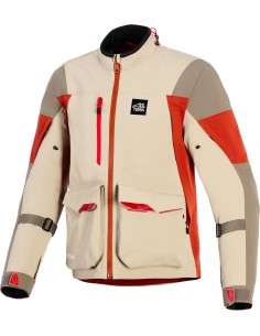 Chaqueta Alpinestars Maxdura Drystar XF Laminated Shell | Aluminio-nogal-marrón óxido
