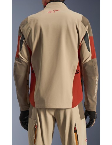 Chaqueta Alpinestars Maxdura Drystar XF Laminated Shell | Aluminio-nogal-marrón óxido