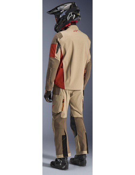 Chaqueta Alpinestars Maxdura Drystar XF Laminated Shell | Aluminio-nogal-marrón óxido