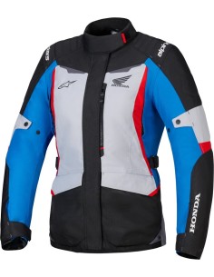 Chaqueta Alpinestars Stella Honda ST-1 WP | Gris claro-gris oscuro-negro