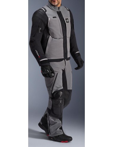 Pantalón Alpinestars Andes Pro Drystar XF | Gris oscuro y negro