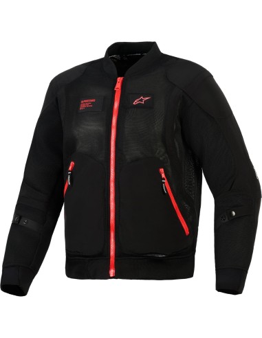 Chaqueta Alpinestars Flight Air | Negro y rojo brillante