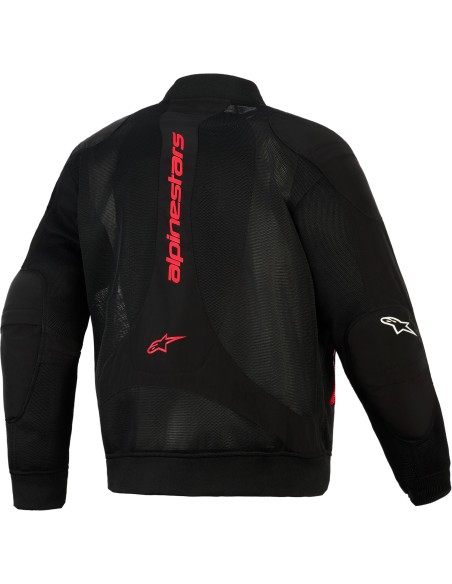 Chaqueta Alpinestars Flight Air | Negro y rojo brillante