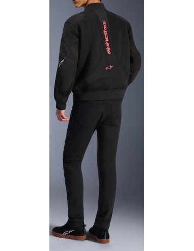 Chaqueta Alpinestars Flight Air | Negro y rojo brillante