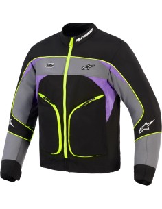 Chaqueta Alpinestars Unite | Negro-asfalto-violeta