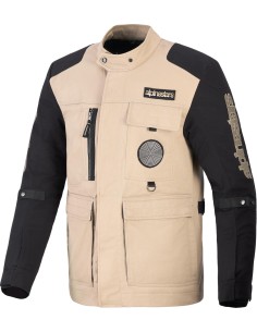 Chaqueta Alpinestars Dice | Aluminio y negro