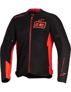 Chaqueta Alpinestars MM93 C-1 Air | Rojo fluor-rojo brillante-negro