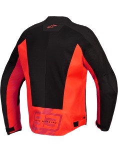 Chaqueta Alpinestars MM93 C-1 Air | Rojo fluor-rojo brillante-negro 2