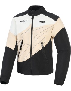 Chaqueta Alpinestars Stella Moshell | Arena-negro-blanco roto