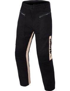 Pantalón Alpinestars Flex-AST Canvas | Negro y aluminio