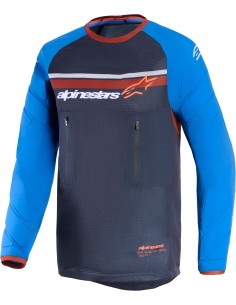 Jersey Alpinestars Maxdura Dual | Gris y azul real