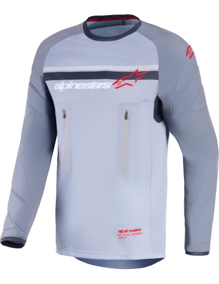 Jersey Alpinestars Maxdura Dual | Gris medio y gris oscuro