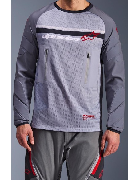 Jersey Alpinestars Maxdura Dual | Gris medio y gris oscuro