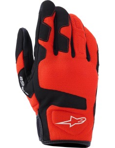 Guantes Alpinestars Ignite | Rojo mandarina y negro