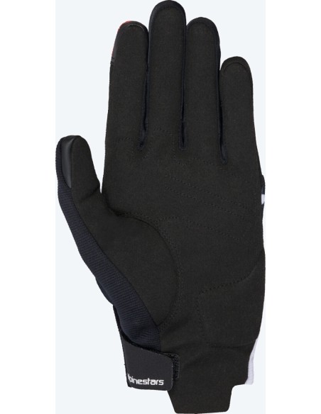 Guantes Alpinestars MM93 Reef V2 | Negro-rojo brillante-blanco