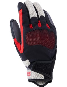 Guantes Alpinestars Mogress Airflow | Negro-rojo llama-crudo