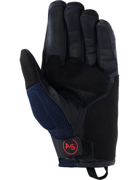 Guantes Alpinestars Manti Air | Azul-rojo fluor-asfalto