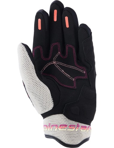 Guantes Alpinestars Stella Mogress Airflow | Negro-crudo-coral