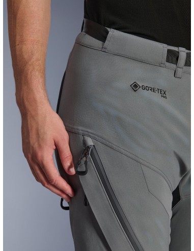 Pantalón Alpinestars Nazca 3L Gore-Tex Pro Tallaje Corto | Gris oscuro y negro