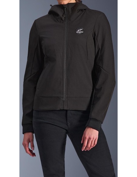 Sudadera Alpinestars Stella Radium Tech | Negro