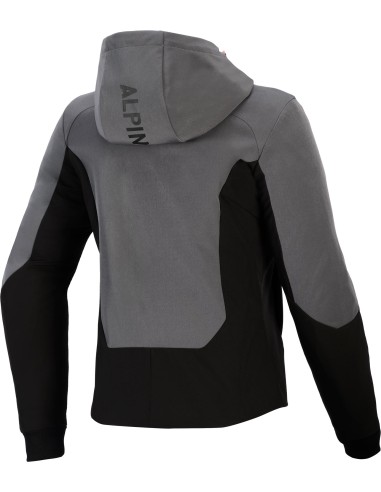 Sudadera Alpinestars Stella Radium Tech | Gris y negro