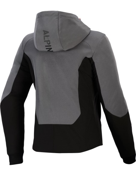 Sudadera Alpinestars Stella Radium Tech | Gris y negro