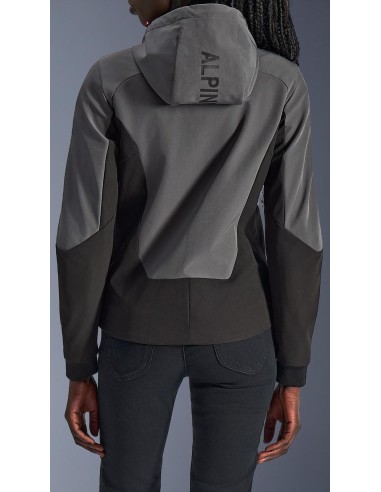 Sudadera Alpinestars Stella Radium Tech | Gris y negro