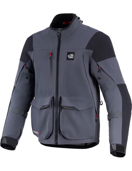 Chaqueta Alpinestars Maxdura Drystar XF Laminated Shell | Gris y negro